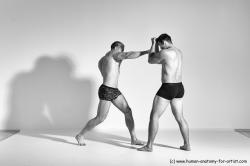 Fighting reference poses of Norbert & Radan